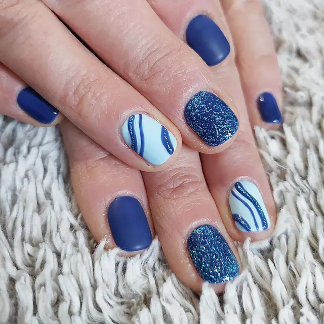 C'était bien bleu