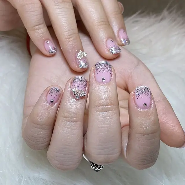 Princess nails Done by me in