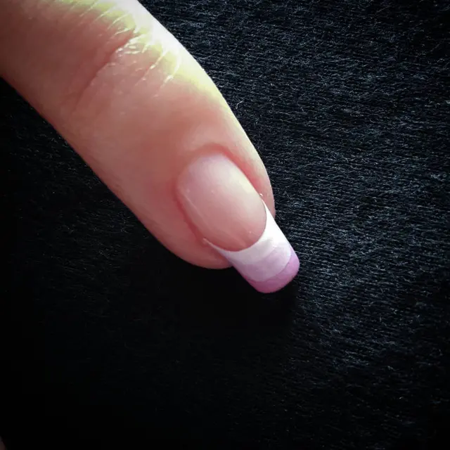 Be yourself and love your originality Different type of French manicures.