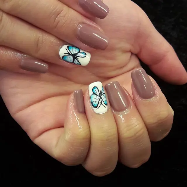 Blue butterfly Done by me in
