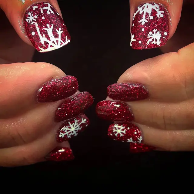 Snowflakes again ^^ Done by me in
