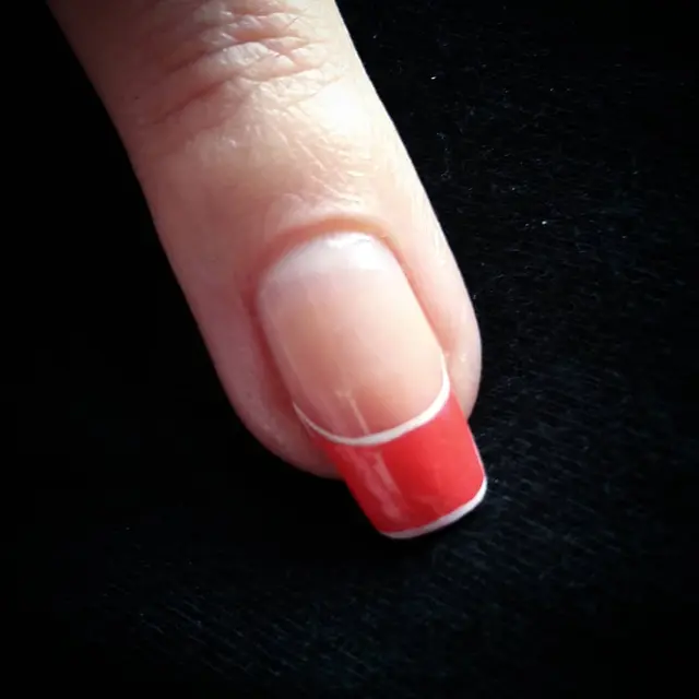 Be yourself and love your originality Different type of French manicures.
