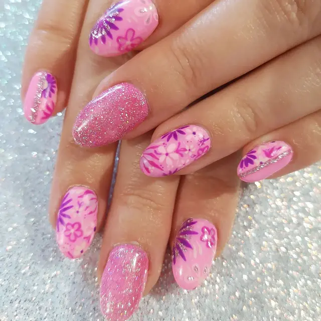 Pink flower power!!