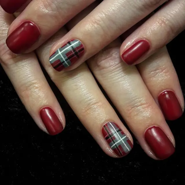 Elegant scottish fabic