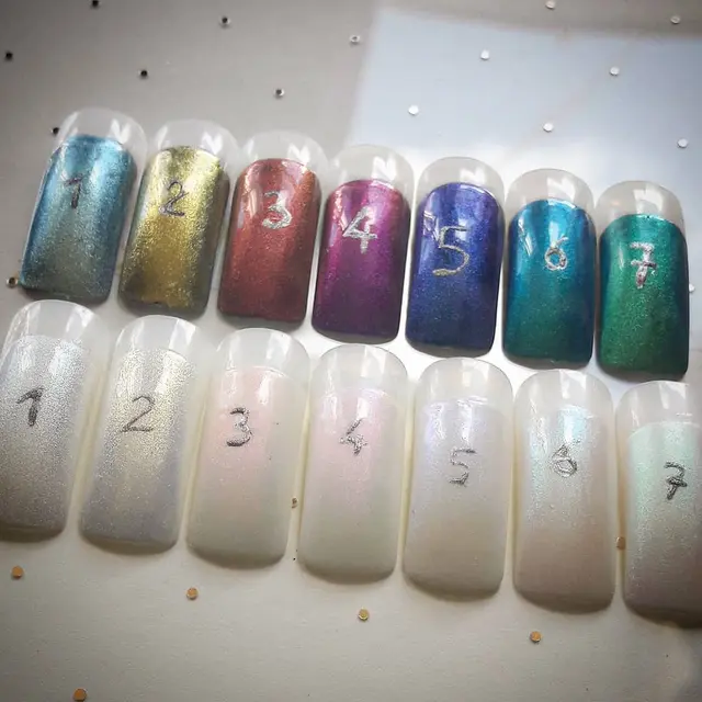 Rainbow pigments