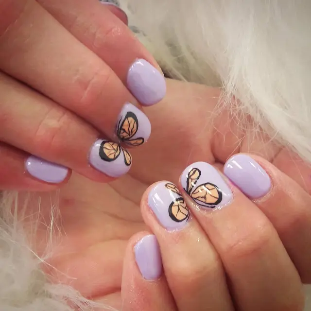 Pastel butterfly