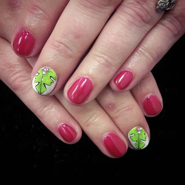 When your customer loves your nails and ask to copy