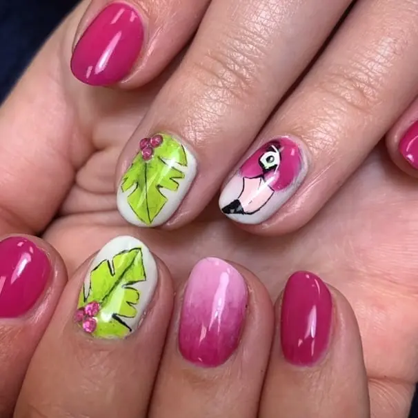 Flamingo tropico