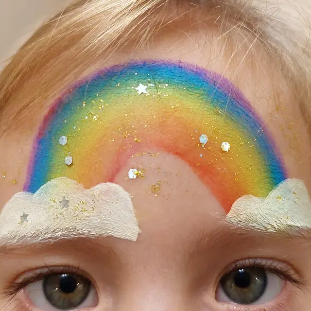 Maquillages de Noël féeriques Laissez la magie des fêtes illuminer les visages de vos enfants avec des maquillages…