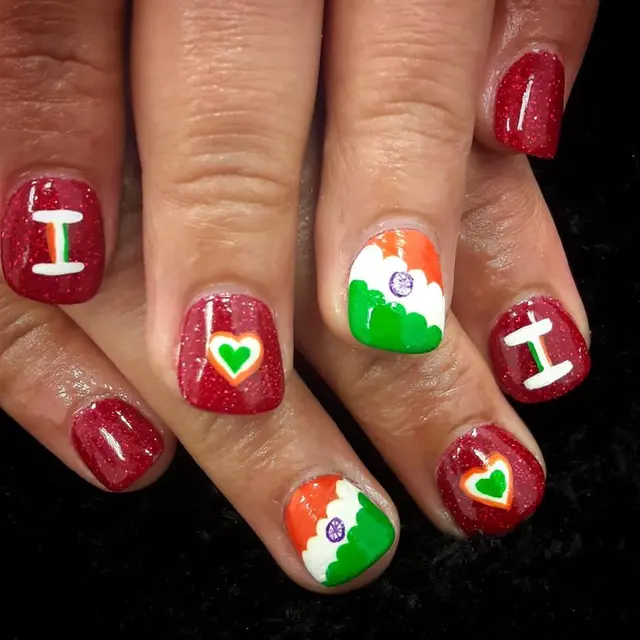 Pooja supporter of India cricket team Done by me in