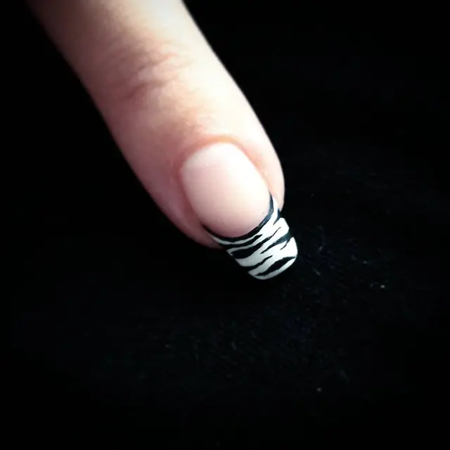 Be yourself and love your originality Different type of French manicures.