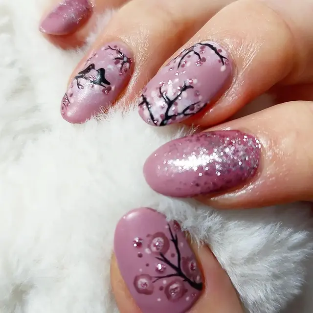 Le mois de l'amour Un beau nail art, mon inspiration .