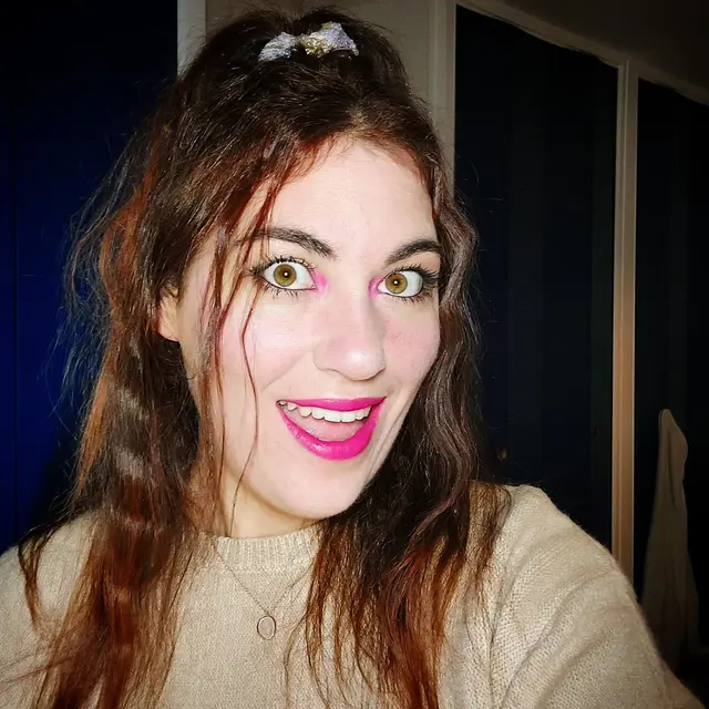 Mon makeup pour le concert années 80 avec maman