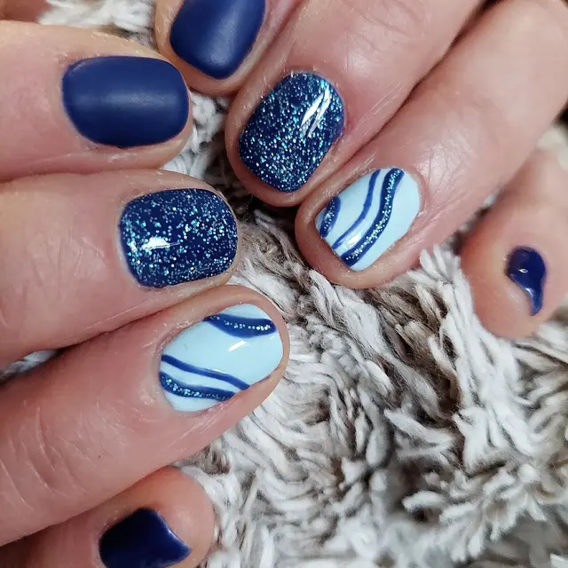 C'était bien bleu