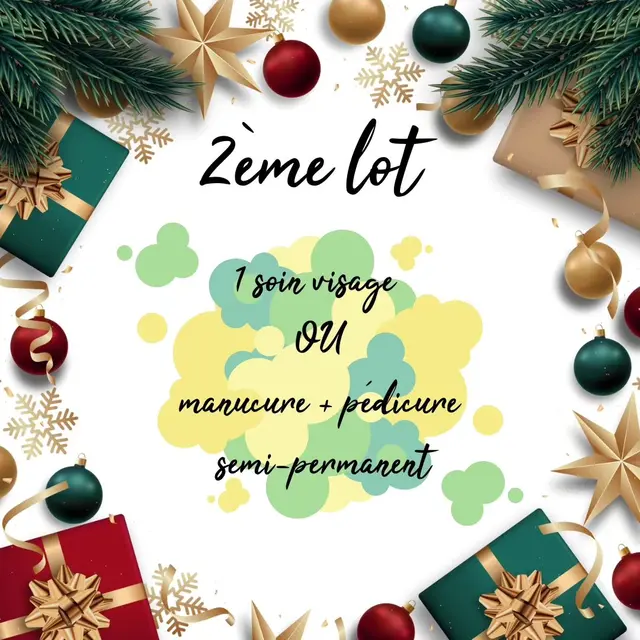 Concours de Noël À gagner cette semaine un lot d'une valeur de 60€ Remporté par