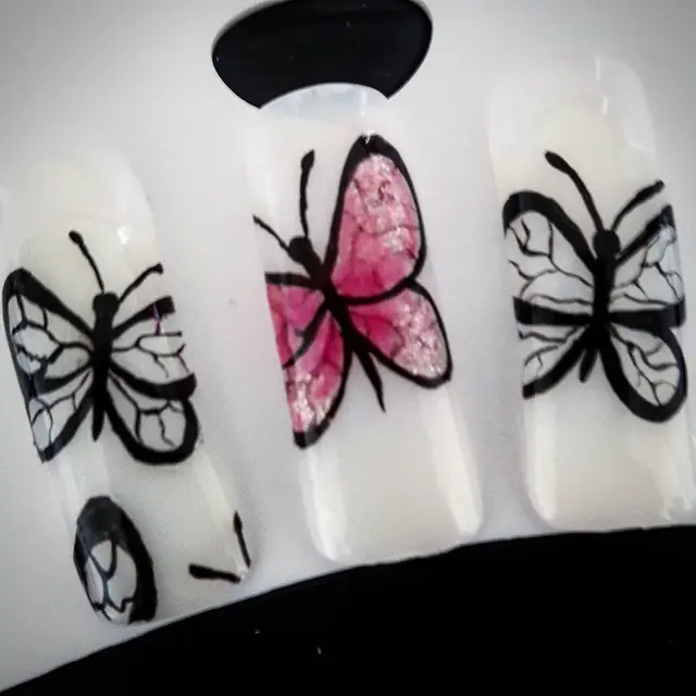 Continue to practice Butterfly design