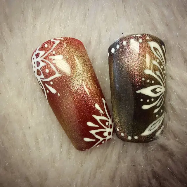 Magnetic henna