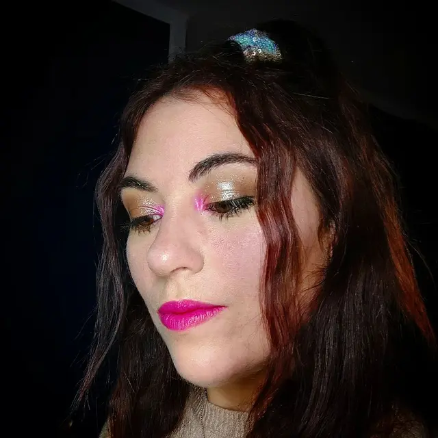Mon makeup pour le concert années 80 avec maman