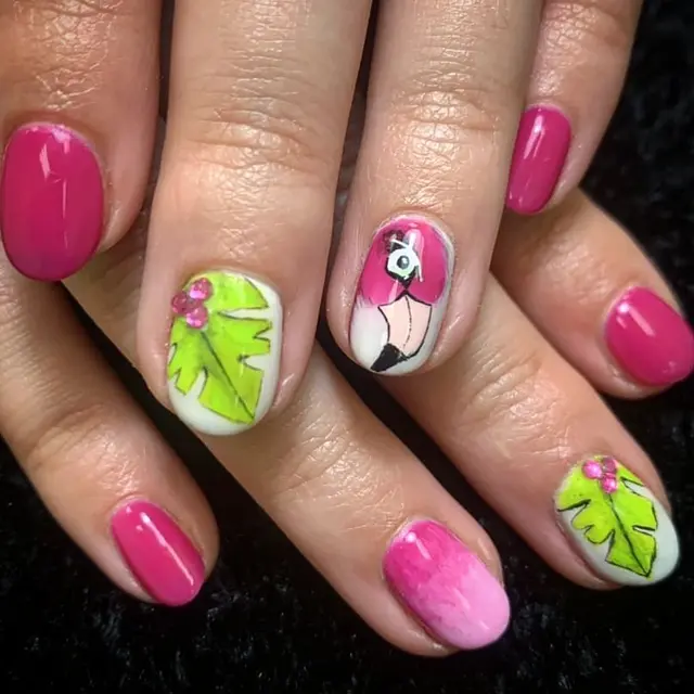 Flamingo tropico