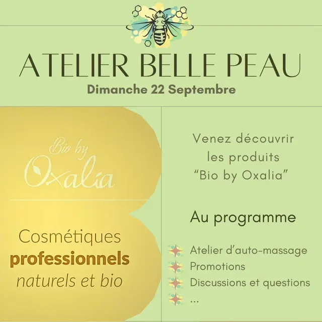 Évènement de la rentrée Je vous propose un moment cocooning à partager par petits groupes de 6 personnes maximum Venez…
