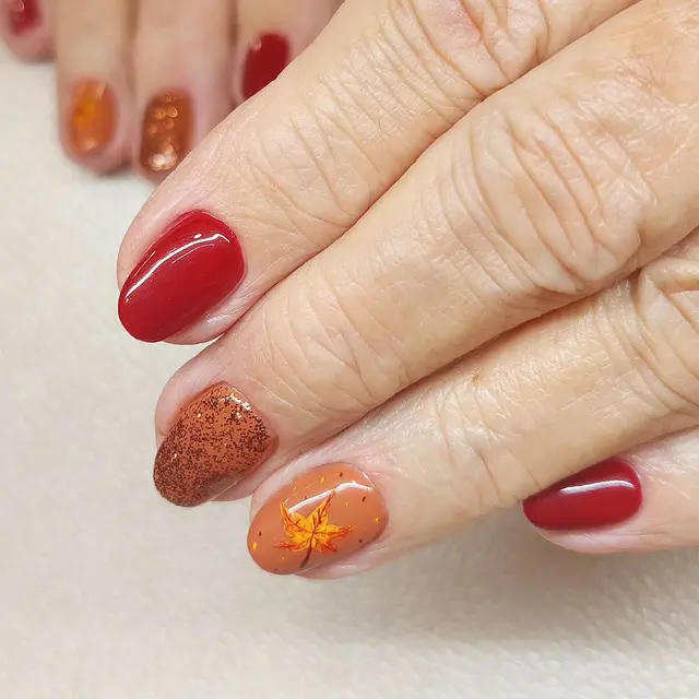 L'Automne sur vos ongles !