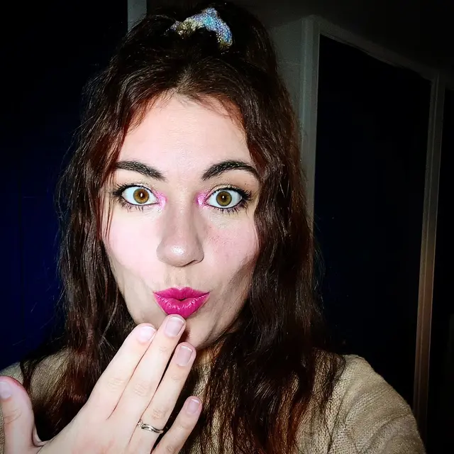 Mon makeup pour le concert années 80 avec maman
